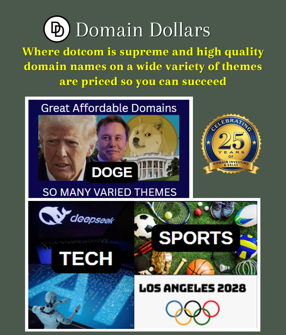 Domain Dollars - Own any domain for your accepted offer